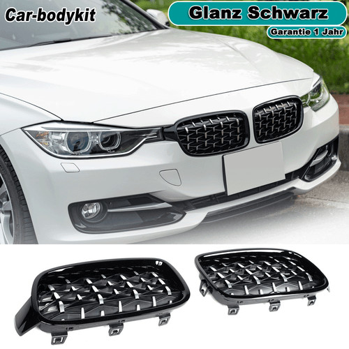Sport kühlergrill diamant - kühlergrill,