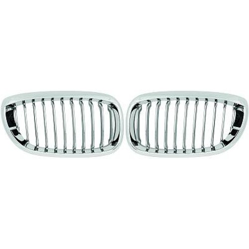 Kühlergrill chrom schwarz