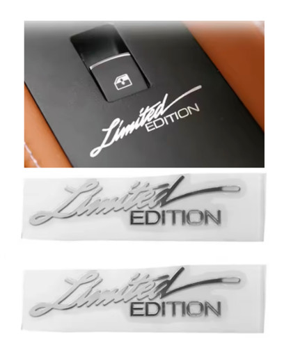 Limited edition metall - 2, 3d