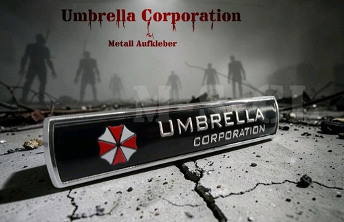 Umbrella corporation metall - 3d,